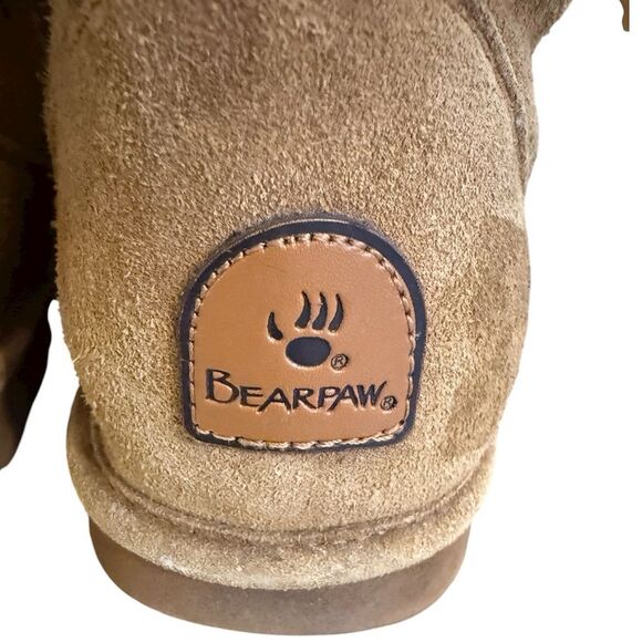 Bearpaw Elle Tall Suede leather sheepskin Boots Women’s size 9/EU 40 - Picture 8 of 10